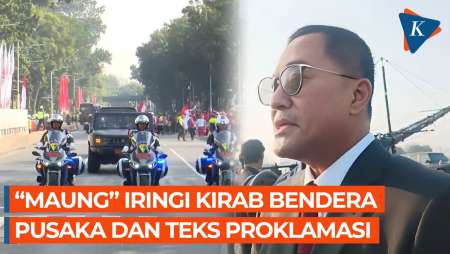 [FULL] Keterangan Istana soal Kirab Bendera Merah Putih-Teks Proklamasi Dibawa…