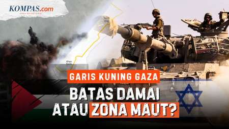 Israel Jadikan "Garis Kuning" Zona Maut Gaza, Peta Damai Trump Retak?