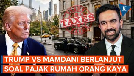 Trump Kesal, Mau Gagalkan Rencana Zohran Mamdani Pajaki Rumah Orang Kaya