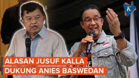 Alasan Jusuf Kalla Dukung Anies dan Muhaimin 