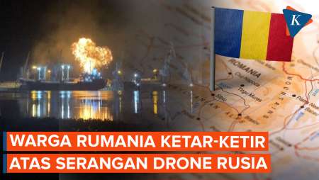 Rumania Ketar-ketir atas Serangan Rusia di Pelabuhan Danube Ukraina