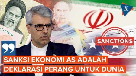 Iran Murka! Sebut Sanksi Baru AS Deklarasi Perang Untuk Dunia
