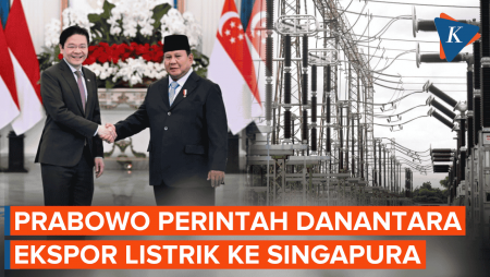 Prabowo Perintahkan Danantara Ekspor Listrik Ke Singapura