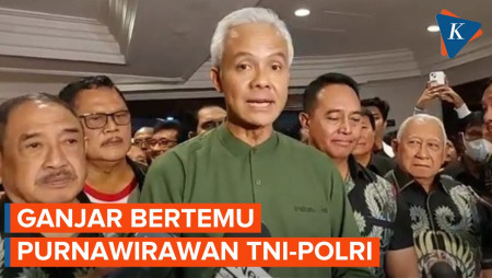 [FULL] Ganjar Temui Purnawirawan TNI-Polri, Bahas Apa?