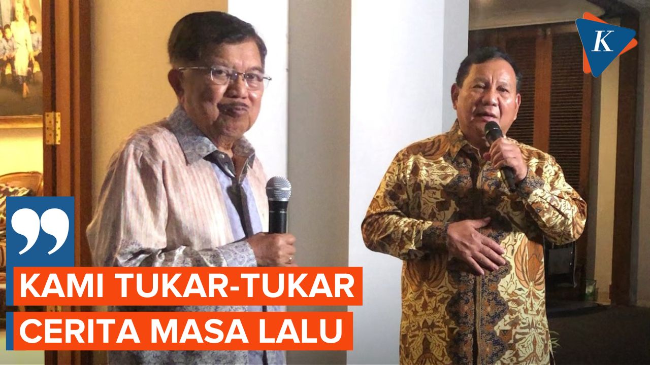 Prabowo Mendadak Temui JK, Bahas Apa?