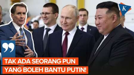 Peringatan AS soal Korut Bantu Putin Perangi Ukraina