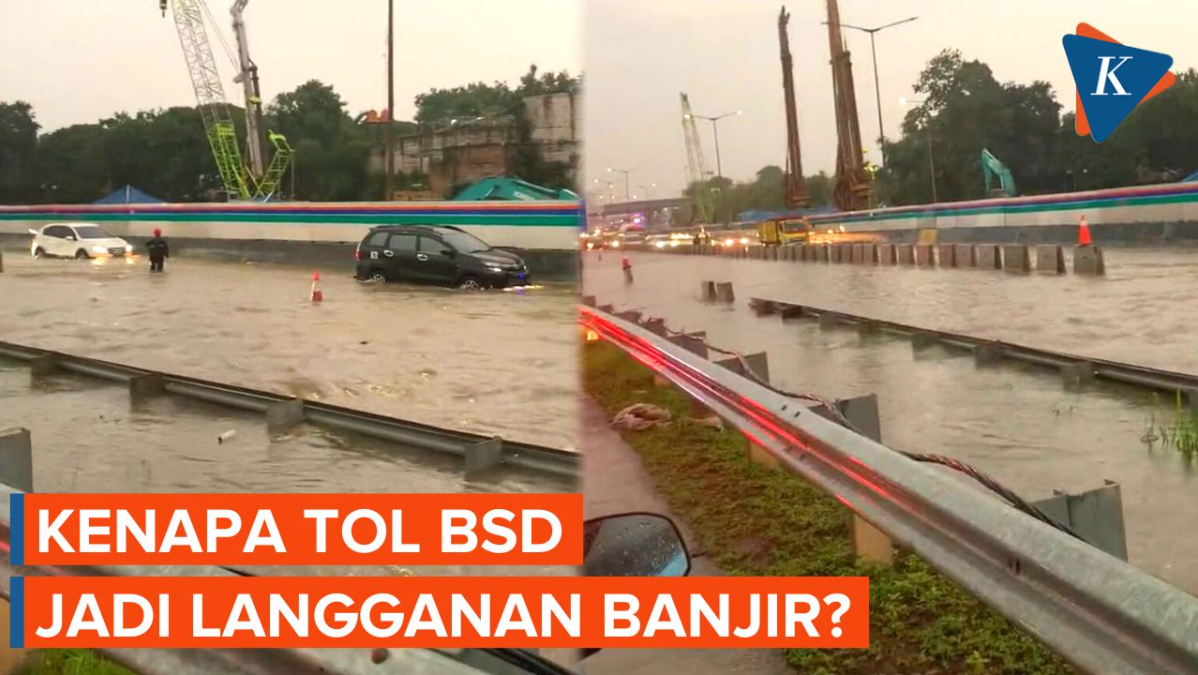 Banjir Berulang Kali hingga Lumpuhkan Tol BSD, Apa Solusinya?
