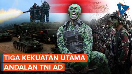 Tiga Pilar Tempur TNI AD, Dari Pasukan Darat Hingga Senjata Berat