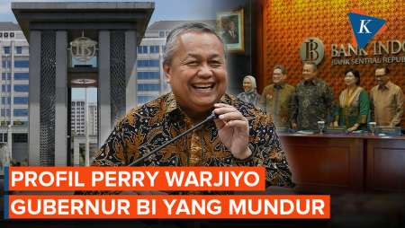 Profil Dan Rekam Jejak Perry Warjiyo, Gubernur BI Yang Mengundurkan Diri