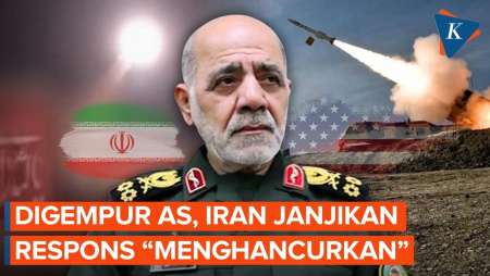 Iran Janjikan Respons “Menghancurkan” Usai Serangan AS 9 Malam Beruntun