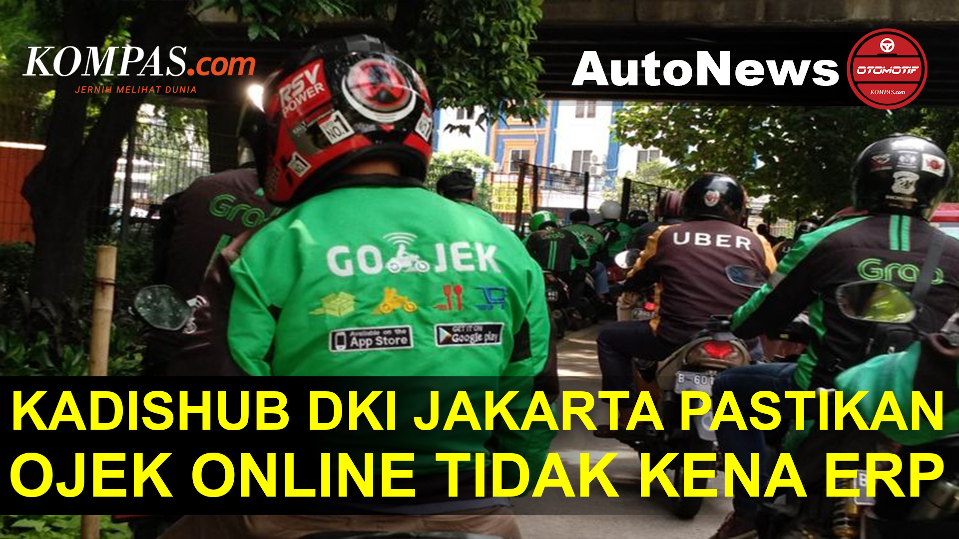 Kadishub DKI Jakarta Bilang Ojek Online Tidak Kena ERP