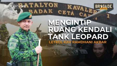 Mengintip Ruang Kendali Tank Leopard, Monster Baja Kebanggaan TNI AD | Brigade Podcast
