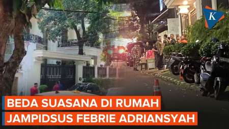 Beda Suasana Rumah Jampidsus Febrie Adriansyah Rabu Malam Dan Kamis Siang