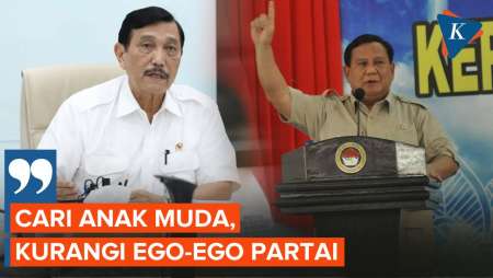 Luhut Sarankan Prabowo untuk Gaet Anak-anak Muda, untuk Apa?