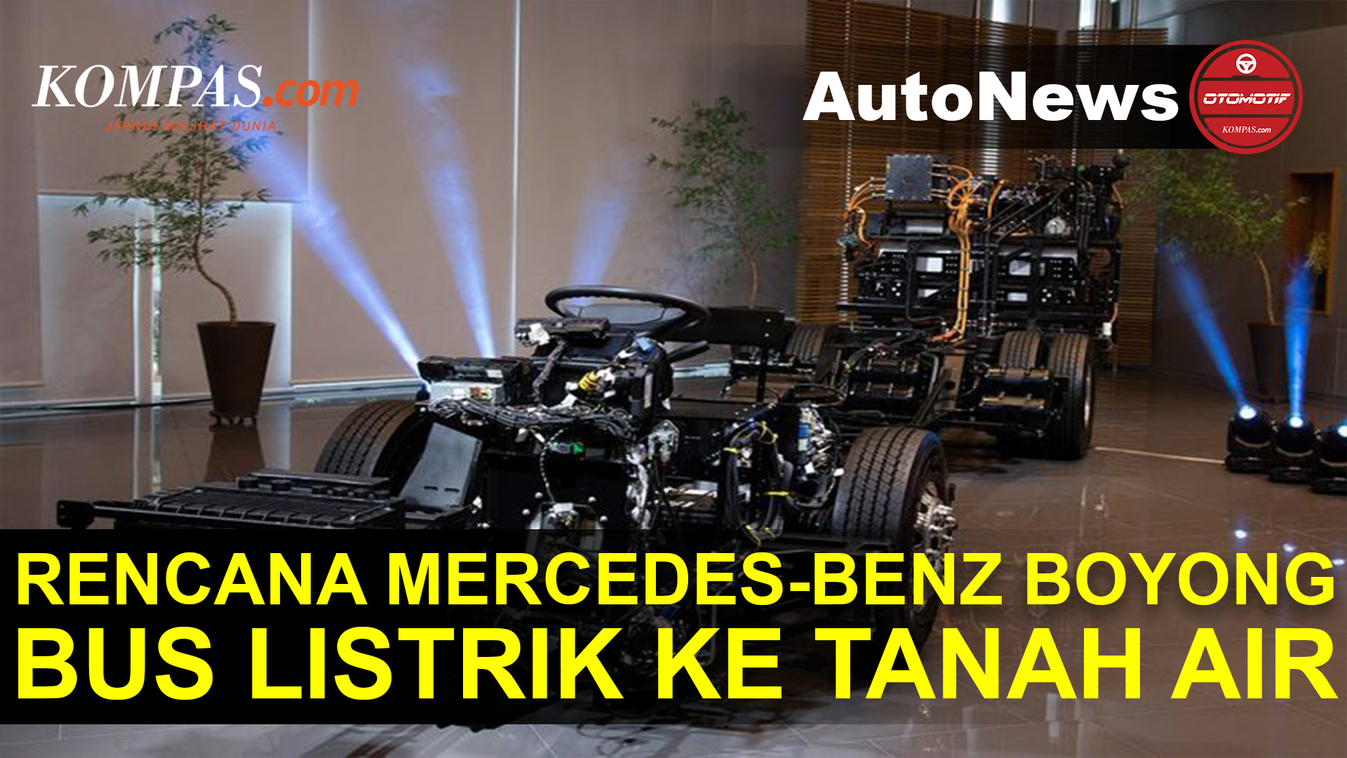 Bus Listrik Mercedes-Benz Masuk Indonesia Tahun Ini