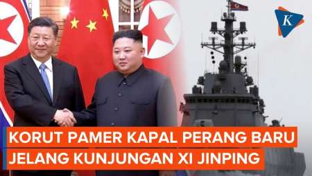 Jelang Kunjungan Xi Jinping, Kim Jong Un “Panaskan” Kapal Perang Baru