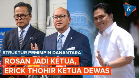 Daftar Struktur Pimpinan Danantara: Rosan Ketua, Keponakan Luhut Masuk Lingkaran