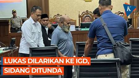 Sidang Ditunda, Lukas Enembe Dilarikan ke IGD