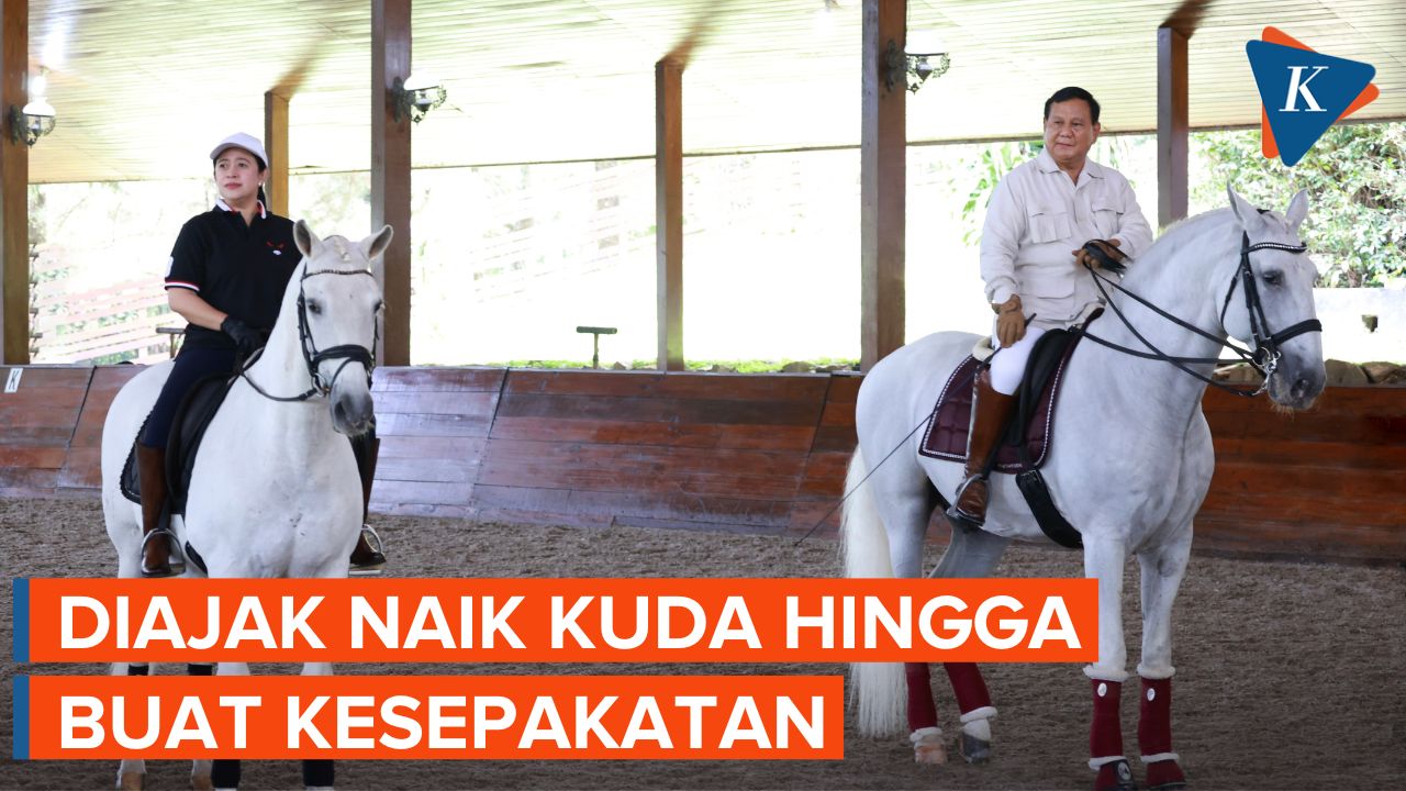 Temui Prabowo Subianto, Puan Maharani Diajak Naik Kuda hingga Buat Kesepakatan