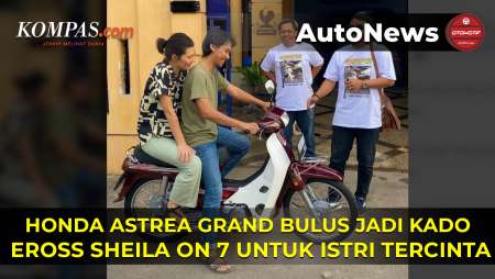 Eross Sheila On 7 Hadiahi Istri Honda Astrea Grand Bulus