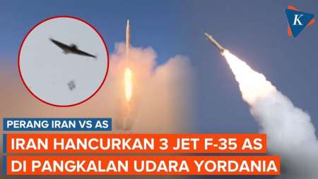 Iran Gempur Pangkalan Udara Al-Azraq Yordania, Klaim Hancurkan 3 Jet Tempur F-35 AS