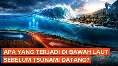 Bagaimana Tsunami Bisa Terjadi? Ini 6 Tahapnya