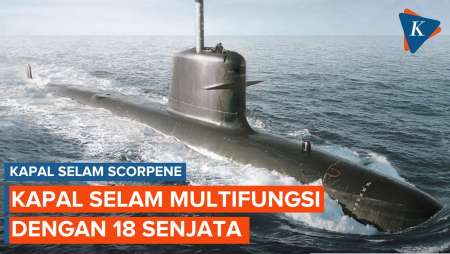 Indonesia Siap Buat 2 Kapal Selam Scorpene, Kerja Sama dengan Perancis