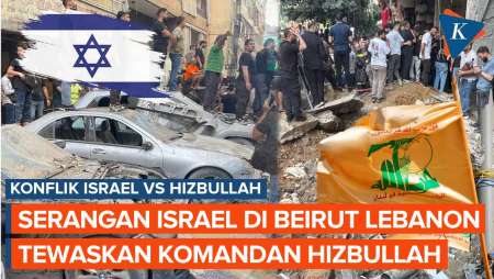 Komandan Hizbullah Ibrahim Aqil Terbunuh Saat Israel Serang Beirut Lebanon