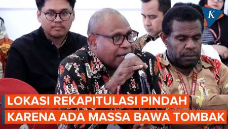 Cerita KPU Papua Pegunungan Pindah Lokasi Rekapitulasi Usai Didatangi Massa Bawa Tombak