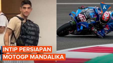 Intip Persiapan MotoGp Mandalika Seri ke 15, 100 persen Siap