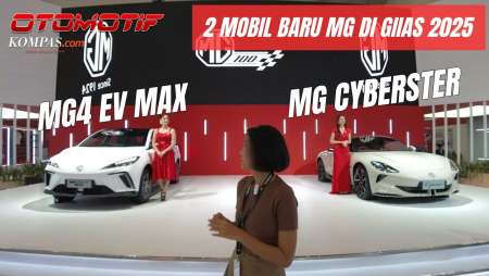 MG4 EV MAX dan MG Cyberster Warna Baru di GIIAS 2025