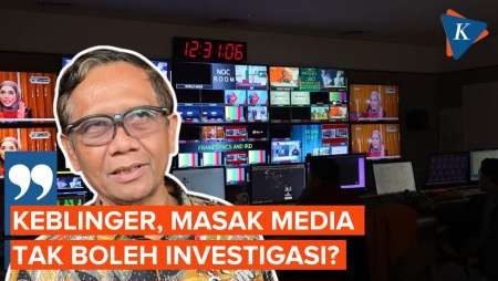 Mahfud MD Kritik RUU Penyiaran Larang Jurnalisme Investigasi