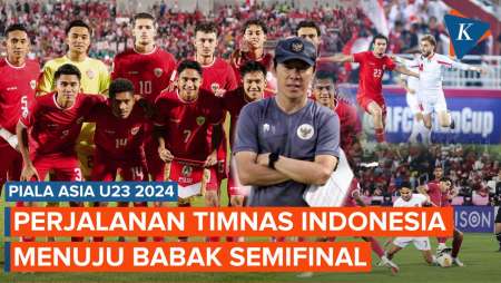 Perjalanan Timnas Indonesia U-23 hingga Masuk Semifinal usai Kalahkan Korea…