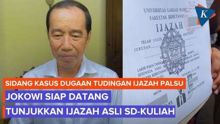 Jokowi Dipastikan Hadir Tunjukkan Ijazah Asli di Sidang Dokter Tifa