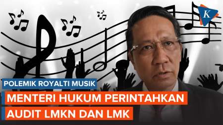Kisruh Royalti Musik, Menteri Hukum Minta LMKN dan LMK Diaudit
