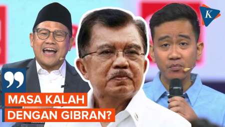 Semangati Cak Imin, Jusuf Kalla: Masa Kalah dengan Gibran?