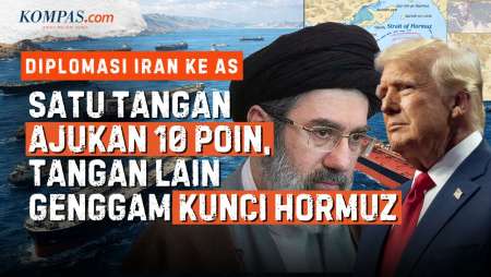 Iran Di Meja Perundingan: Tekan AS Pakai 10 Poin Proposal, Selat Hormuz Siap Bikin "Derita"