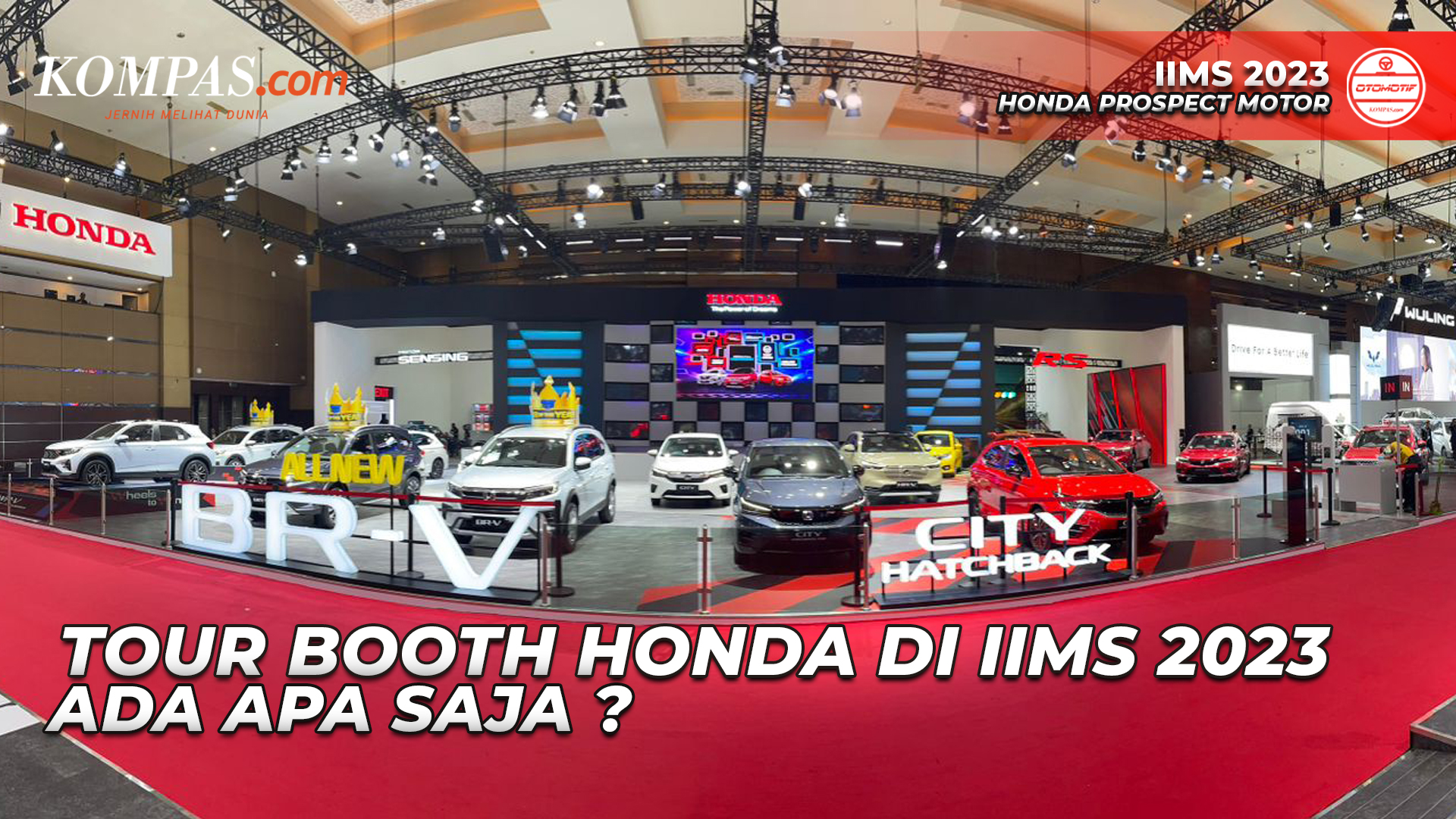 Tour Booth Honda Di IIMS 2023 Ada Apa Saja ? | Indonesia Internasional Motor Show 2023