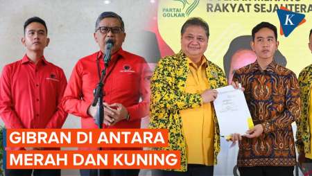 Teka-Teki Status Gibran di PDI-P dan Golkar Akan Terjawab Hari Ini!