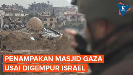 Penampakan Masjid di Gaza Usai Digempur Israel