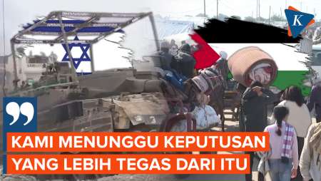 Warga Gaza Kecewa Mahkamah Internasional Tak Perintahkan Gencatan Senjata