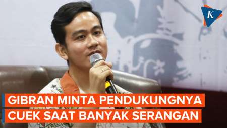 Gibran Minta Pendukungnya Senyum Tanggapi  Serangan Hoaks dan Fitnah