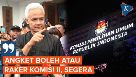 Ganjar Minta Komisi II DPR Panggil KPU untuk Selidiki Kecurangan Pemilu