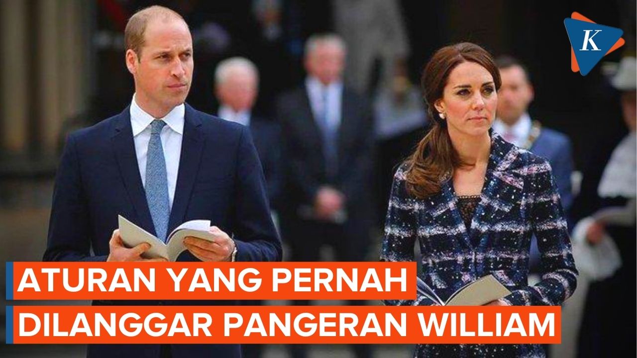 5 Aturan Kerajaan Inggris yang Pernah Dilanggar Pangeran William