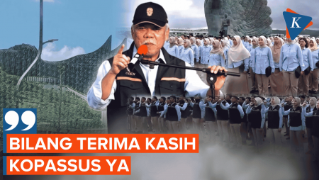 Lantik 555 ASN Di IKN, Pak Bas: Bilang Terima Kasih Kopassus Ya