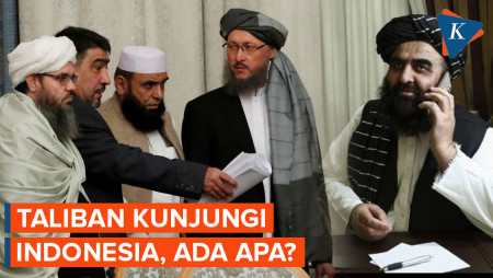 Diam-diam Perwakilan Taliban Kunjungi Indonesia, Ada Apa?