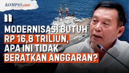 Biaya Perawatan Kapal Garibaldi Rp 16 T, F-PDIP: Uang Dari Mana?