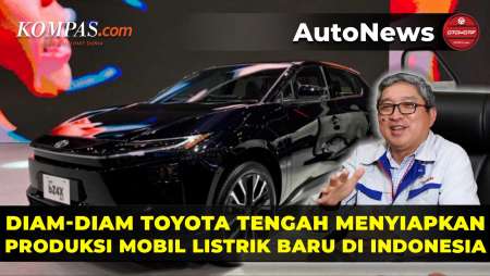 Toyota Siapkan Produksi Mobil Listrik Baru di Indonesia