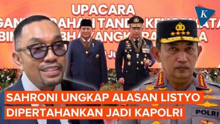 Listyo Dipertahankan Jadi Kapolri Oleh Prabowo, Sahroni: Kan Ada Kebutuhan Khusus