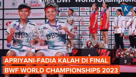 Hasil BWF World Championships 2023: Apri/Fadia Kalah di Final